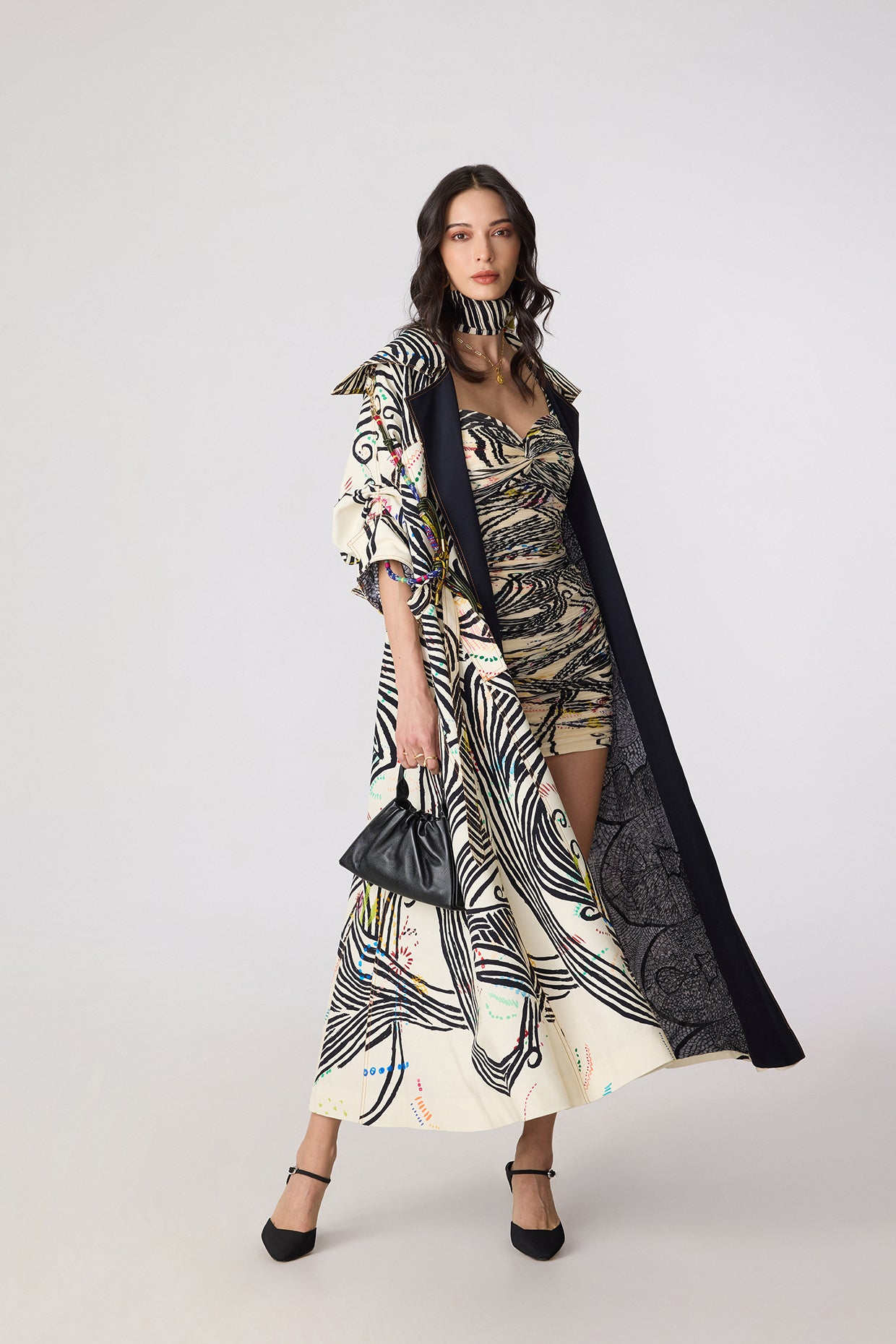 Helena Trench & Millie Dress (Set)- saaksha kinni