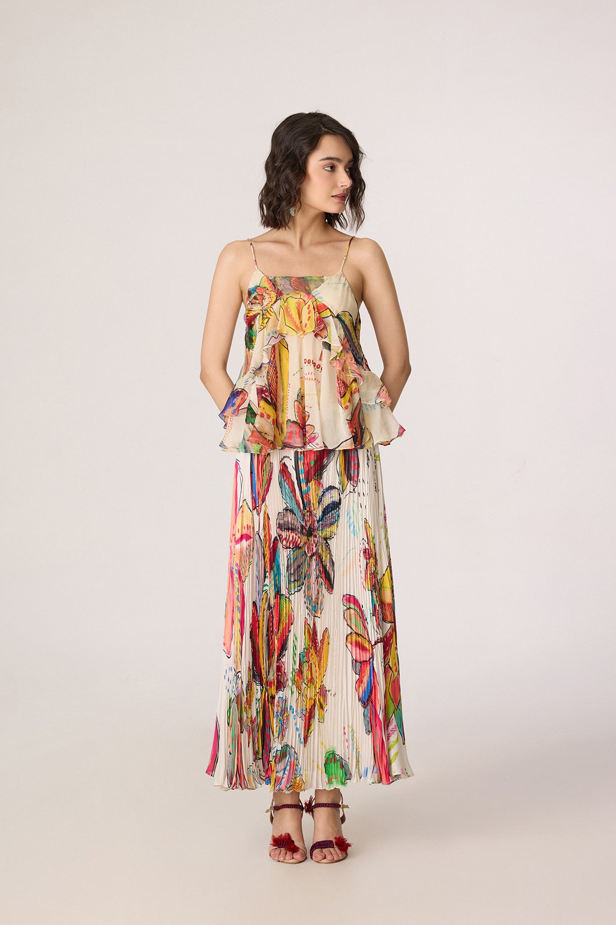 Genora Blouse & Zora Skirt (Set)- saaksha kinni