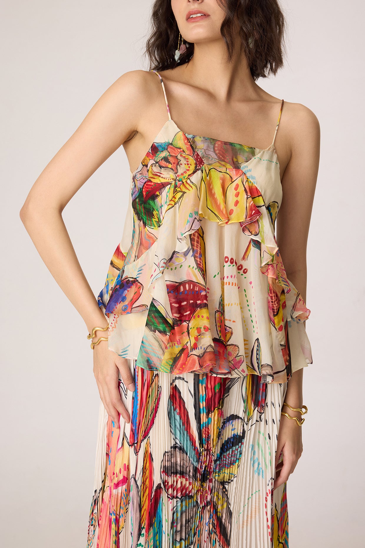 Genora Blouse & Zora Skirt (Set)- saaksha kinni