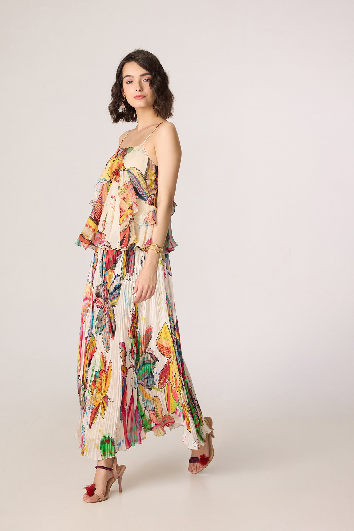 Genora Blouse & Zora Skirt (Set)- saaksha kinni