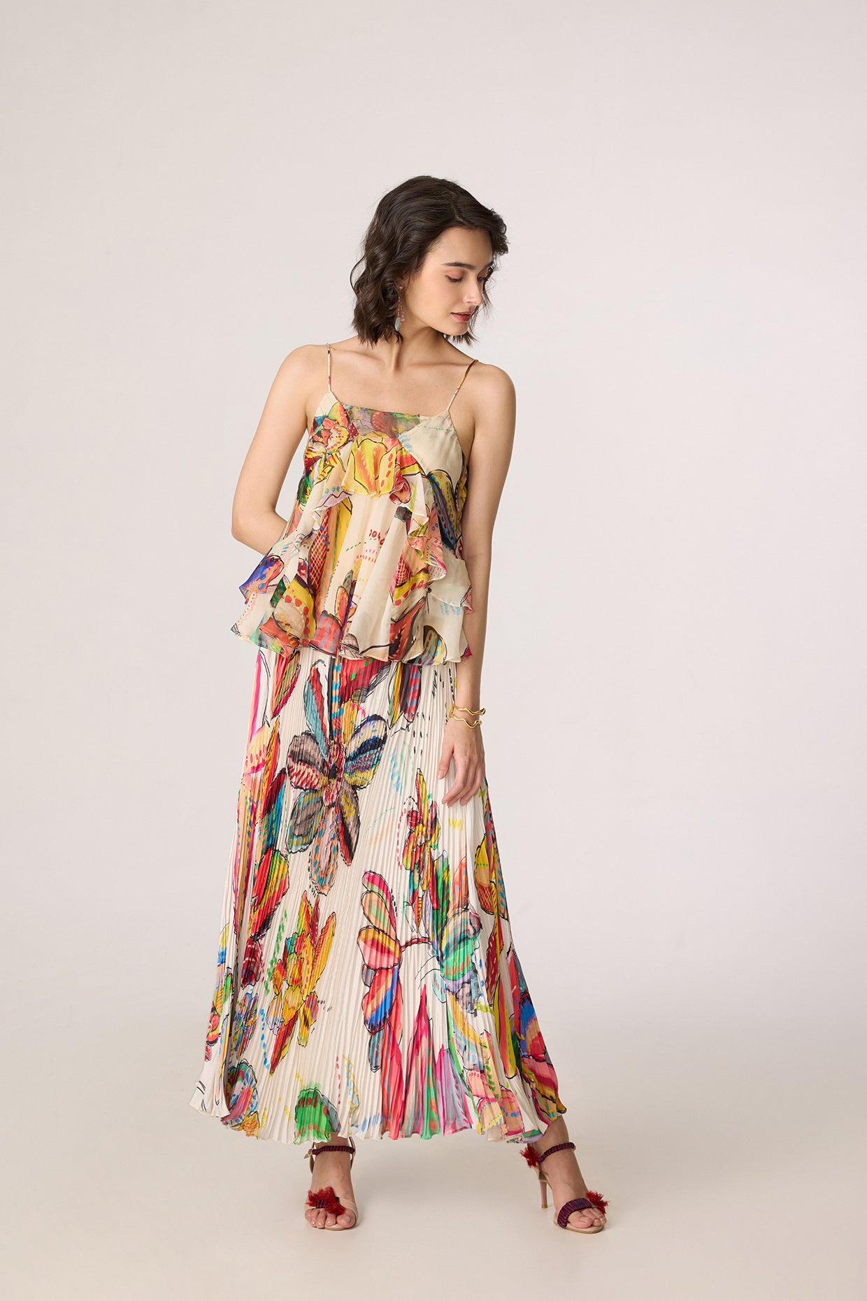 Genora Blouse & Zora Skirt (Set)- saaksha kinni