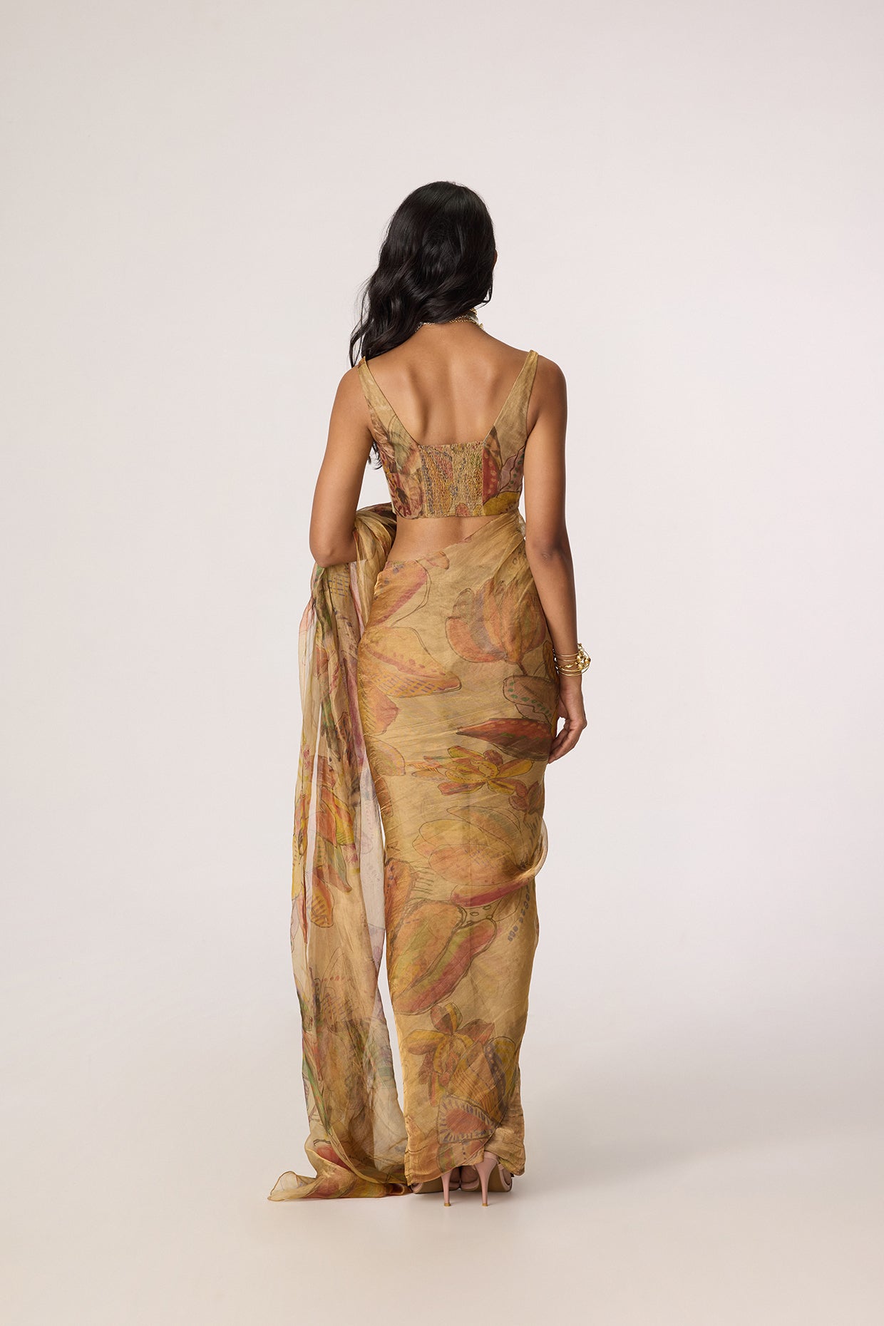 Agatha Sari & Malaika Blouse (Set)- Saaksha kinni
