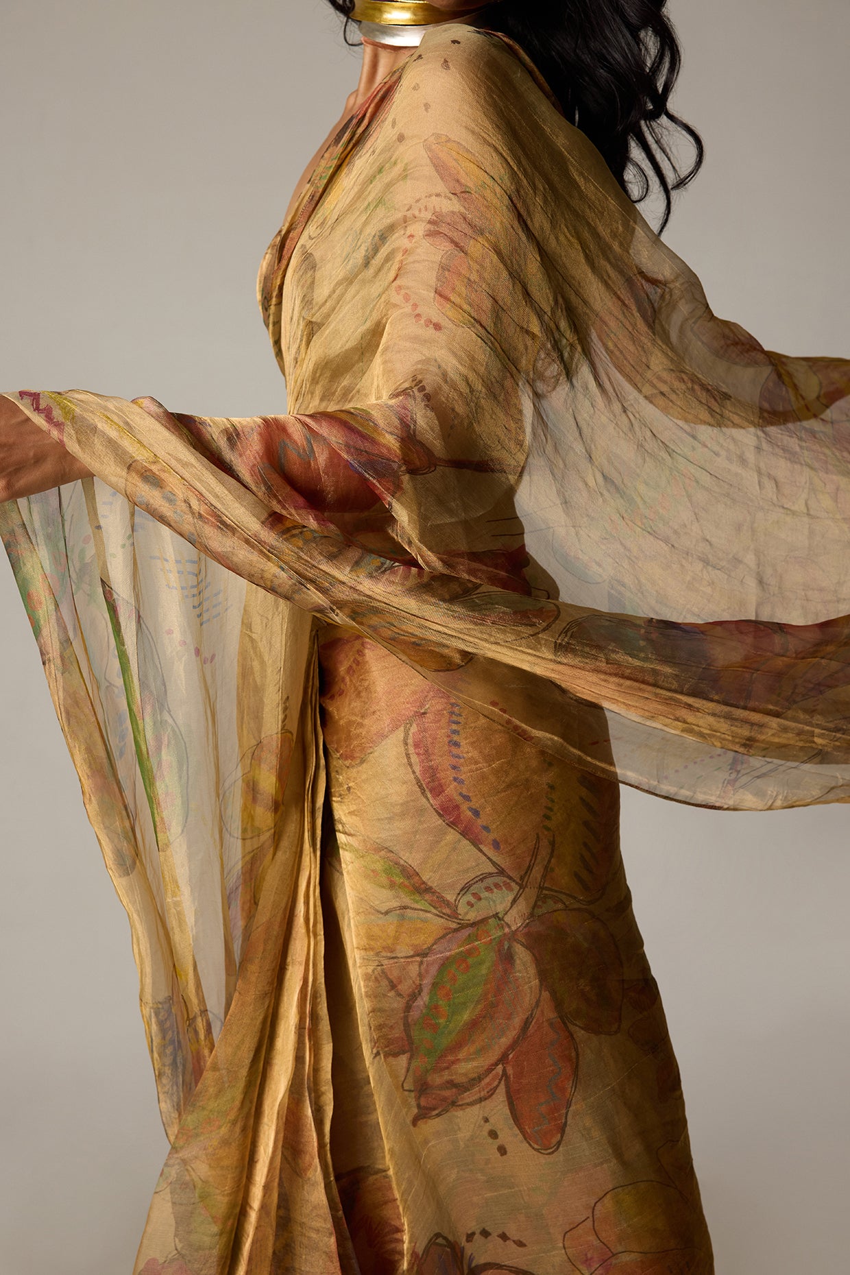 Agatha Sari & Malaika Blouse (Set)- Saaksha kinni