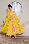 Naaz Mehrunissa Anarkali Set (Gulabi Savera by Unnati Garg)