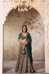 Mayuri Heer Lehenga Set (Gulabi Savera by Unnati Garg)