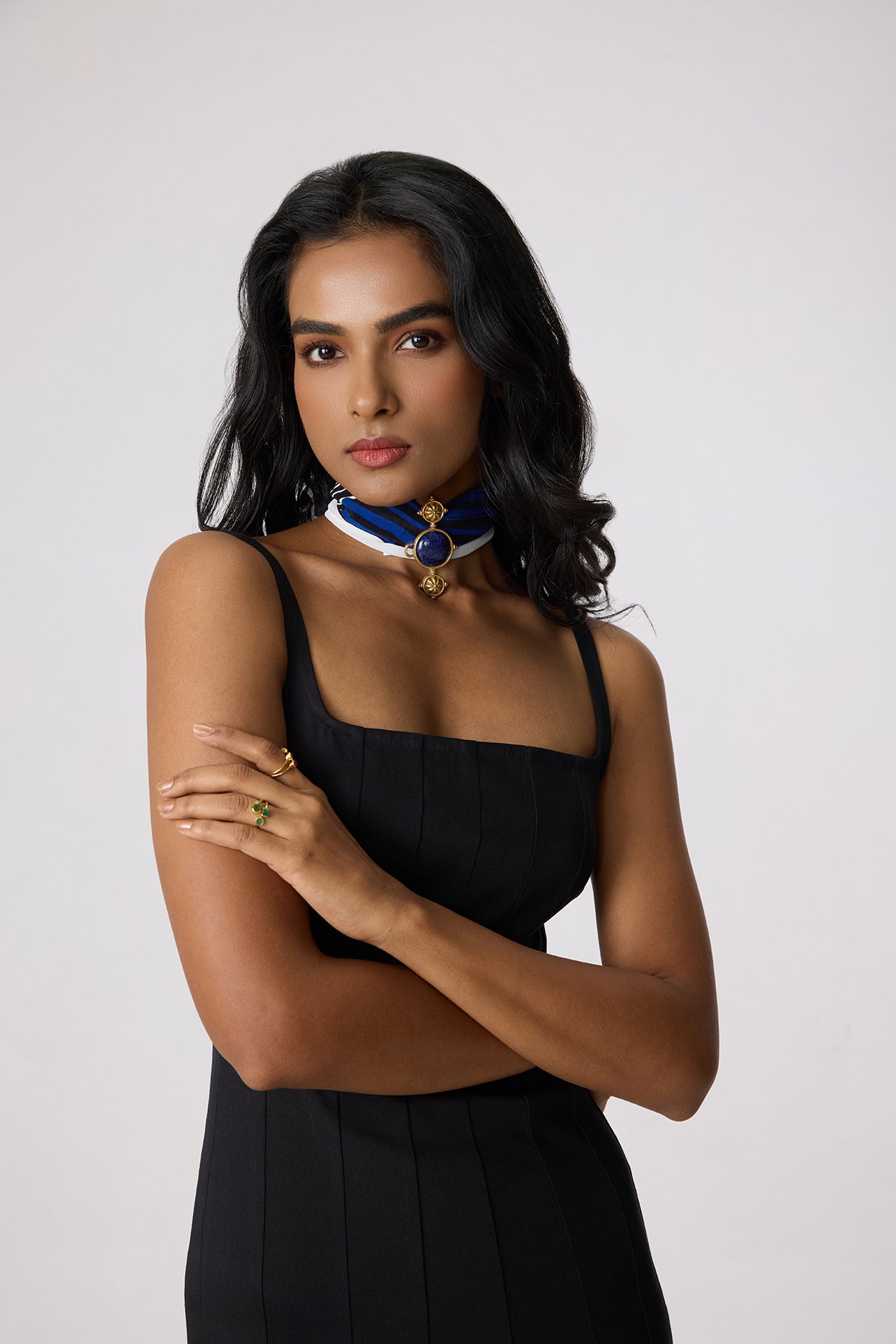 Enola Dress - Solid Black- Saaksha Kinni