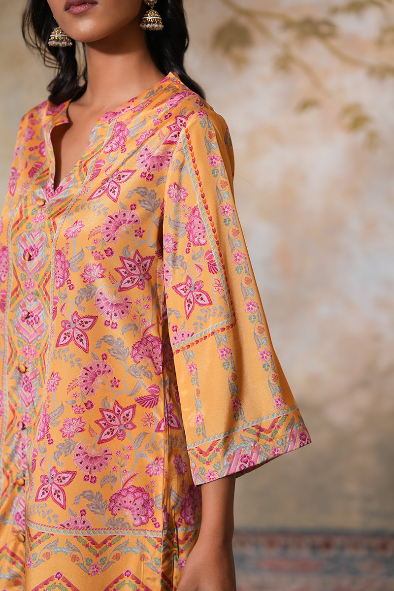Meher Jaal Coord Set (Gulabi Savera by Unnati Garg)