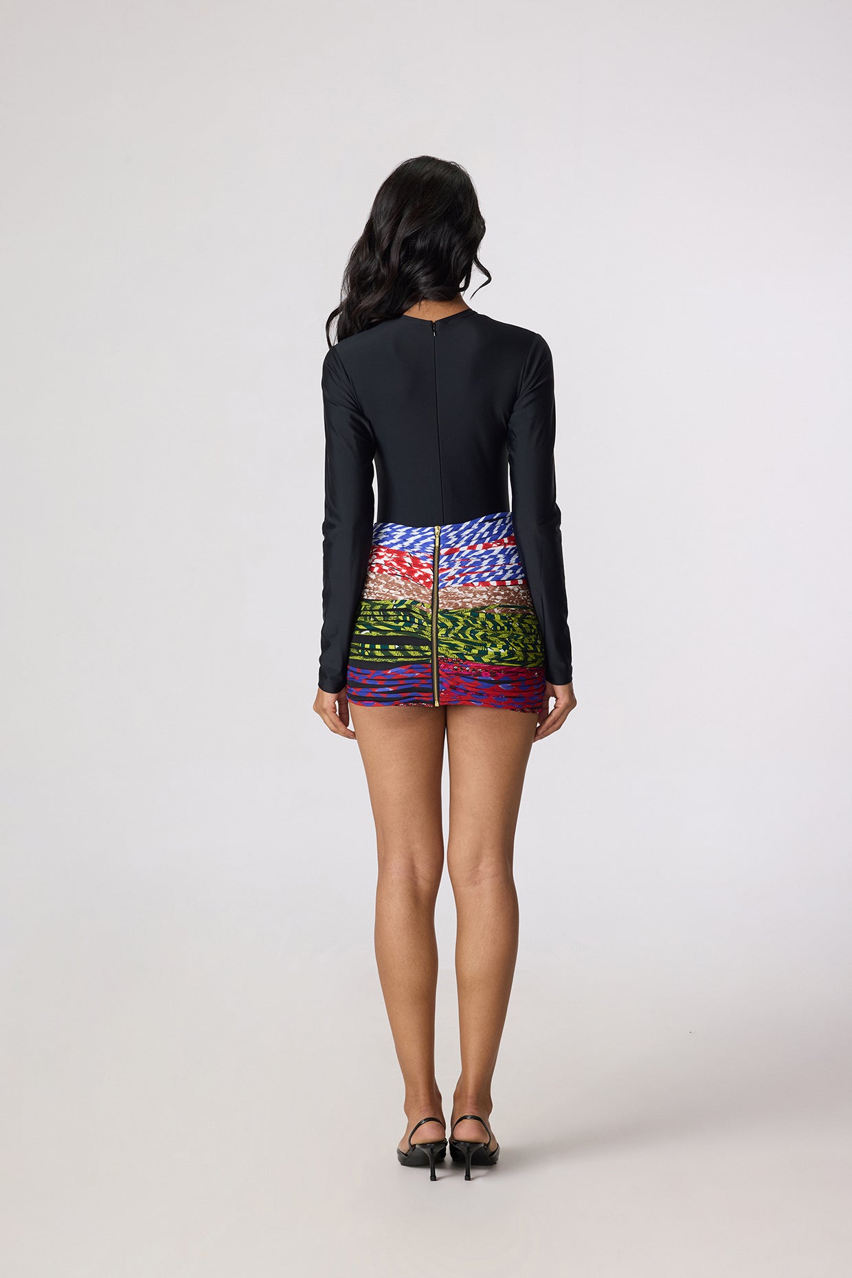Juana Bodysuit & Oakley Skirt (Colour Rhythm Set)- saaksha kinni