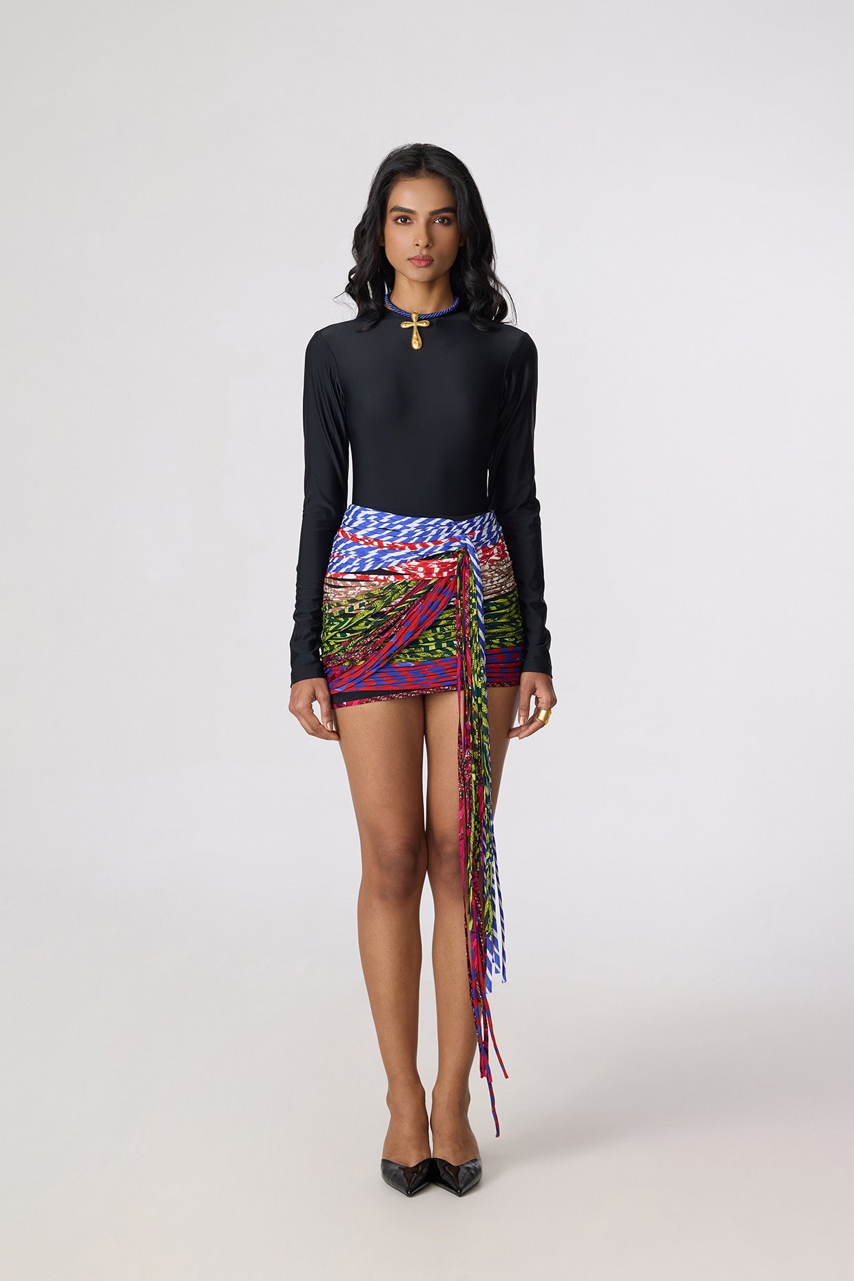Juana Bodysuit & Oakley Skirt (Colour Rhythm Set)- saaksha kinni