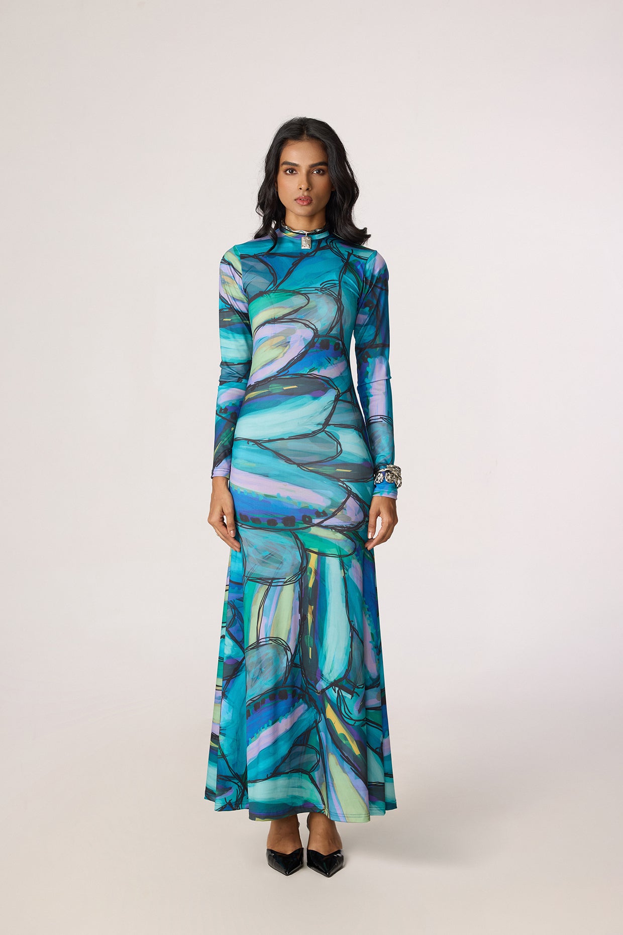 Lana Dress - Tropica Multi- saaksha kinnin