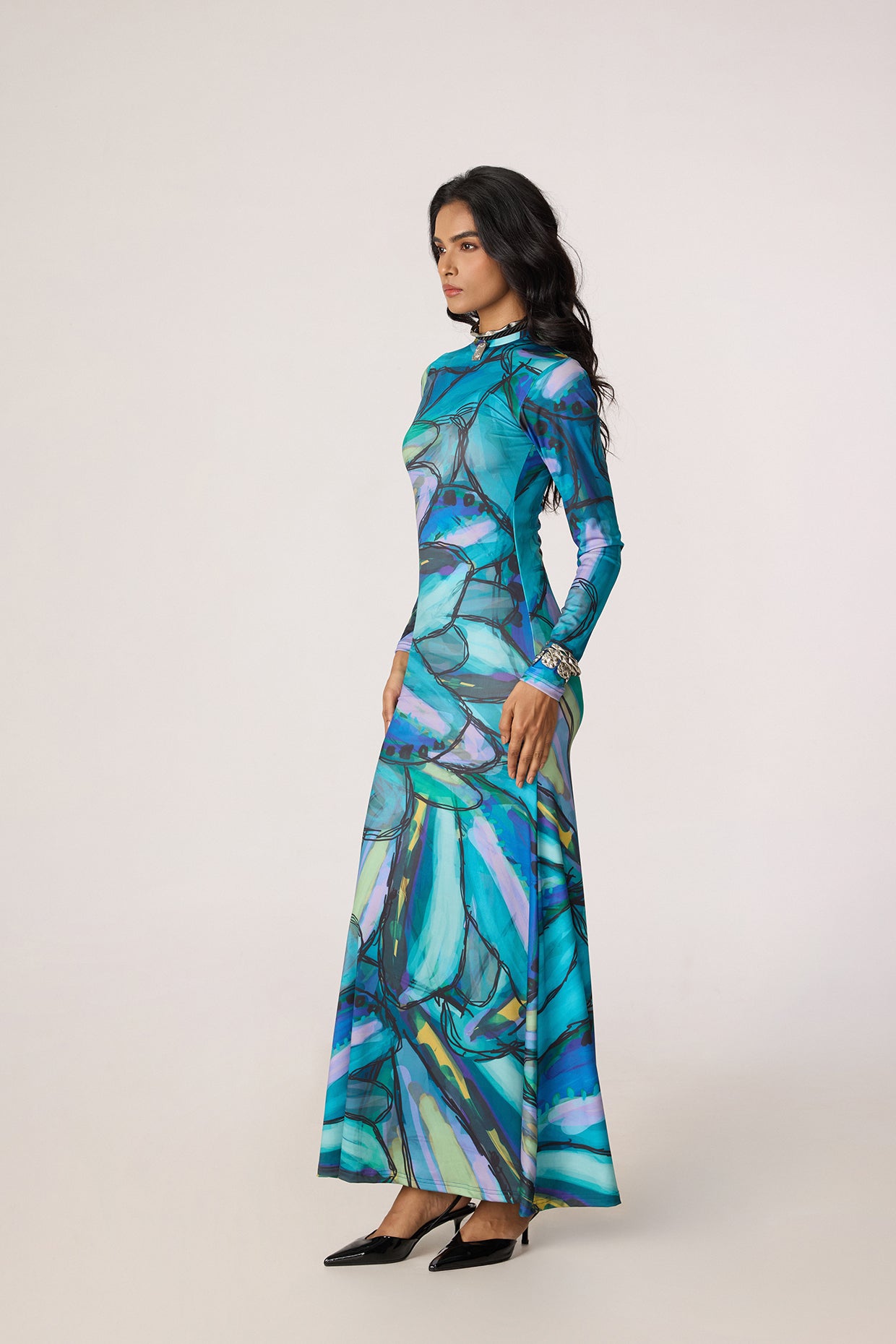Lana Dress - Tropica Multi- saaksha kinnin