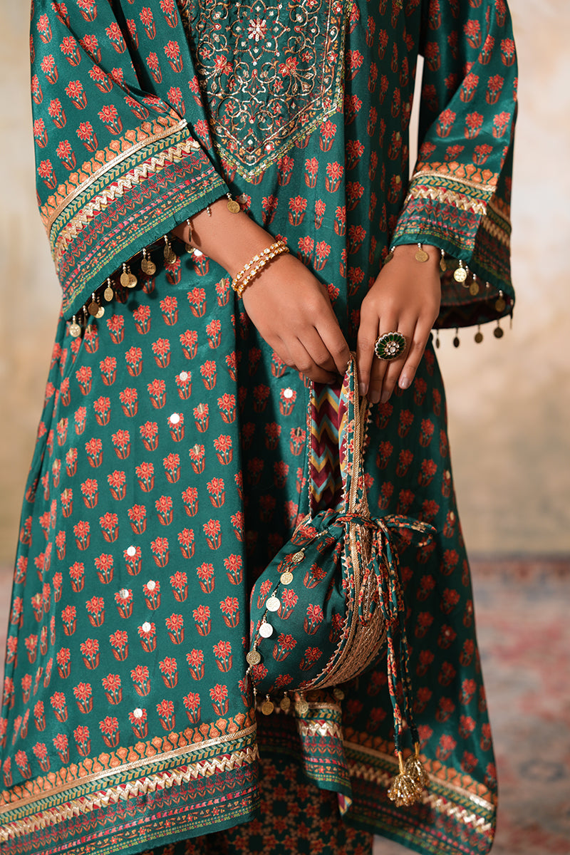Gulnaz Sitara Kurta Set (Gulabi Savera by Unnati Garg)