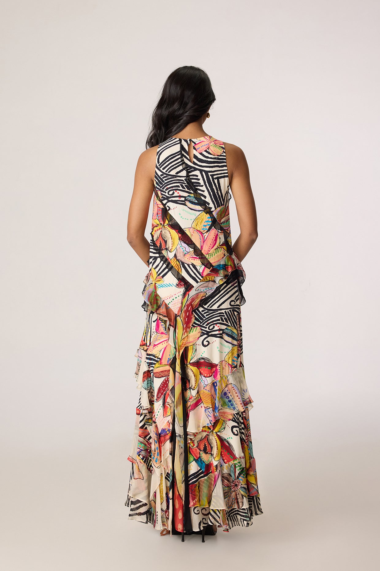 Coral Dress- Saaksha Kinni
