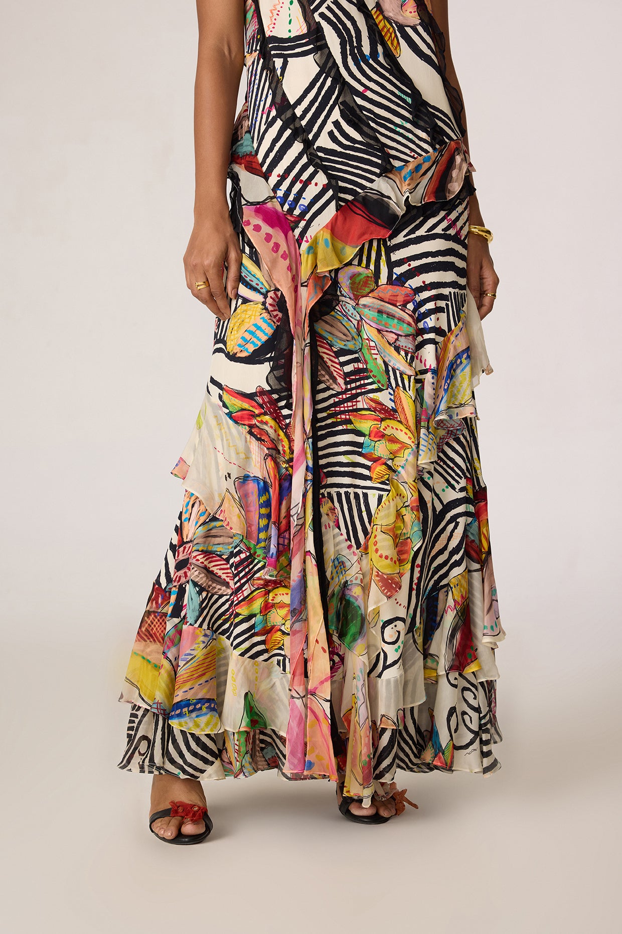 Coral Dress- Saaksha Kinni