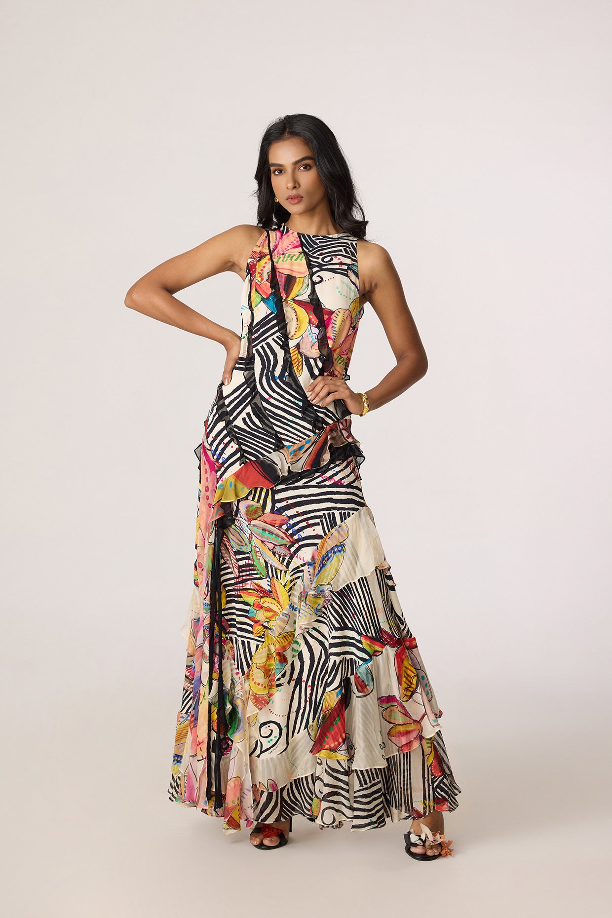 Coral Dress- Saaksha Kinni