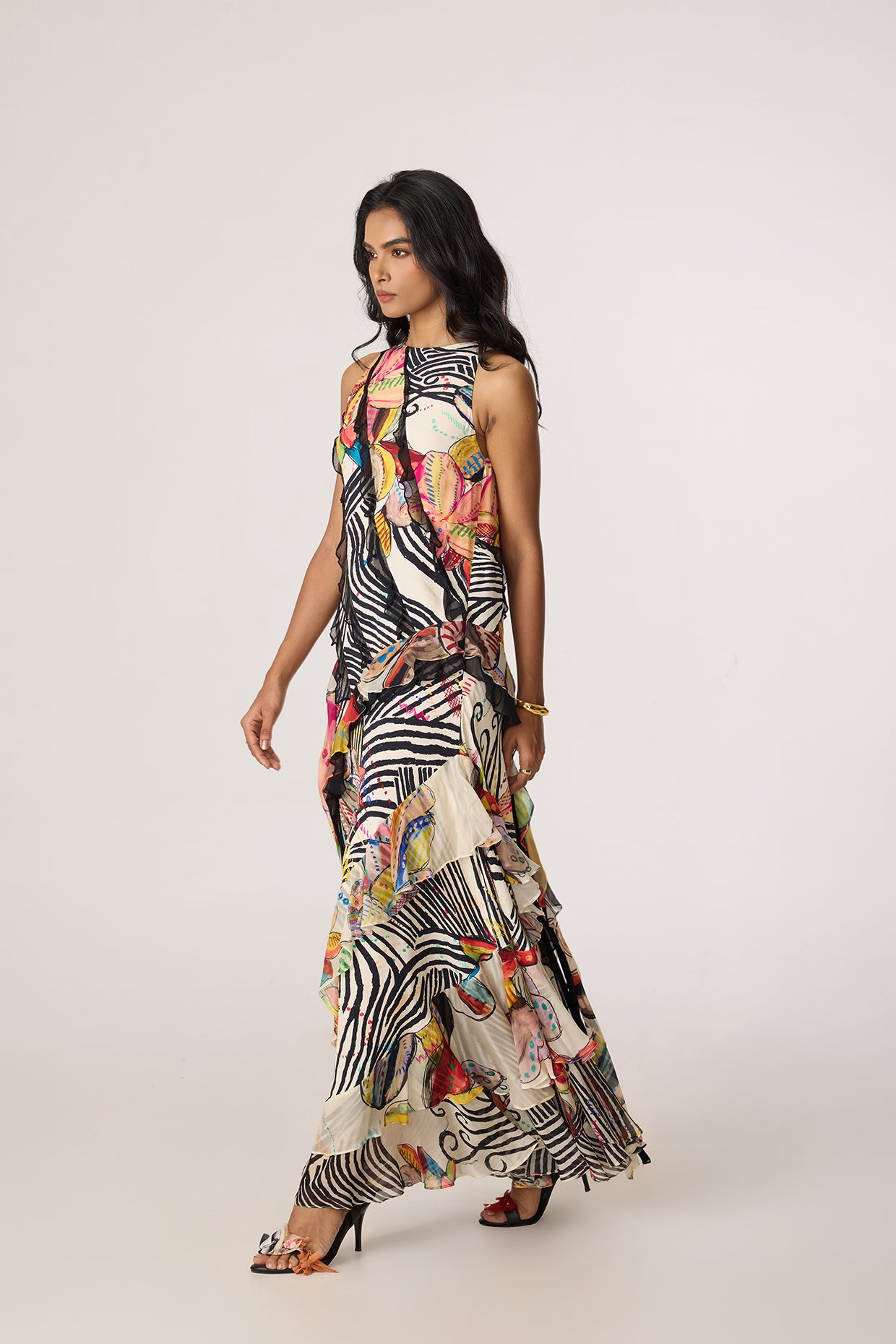 Coral Dress- Saaksha Kinni