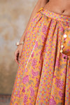 Kesariya Heer Lehenga Set (Gulabi Savera by Unnati Garg)