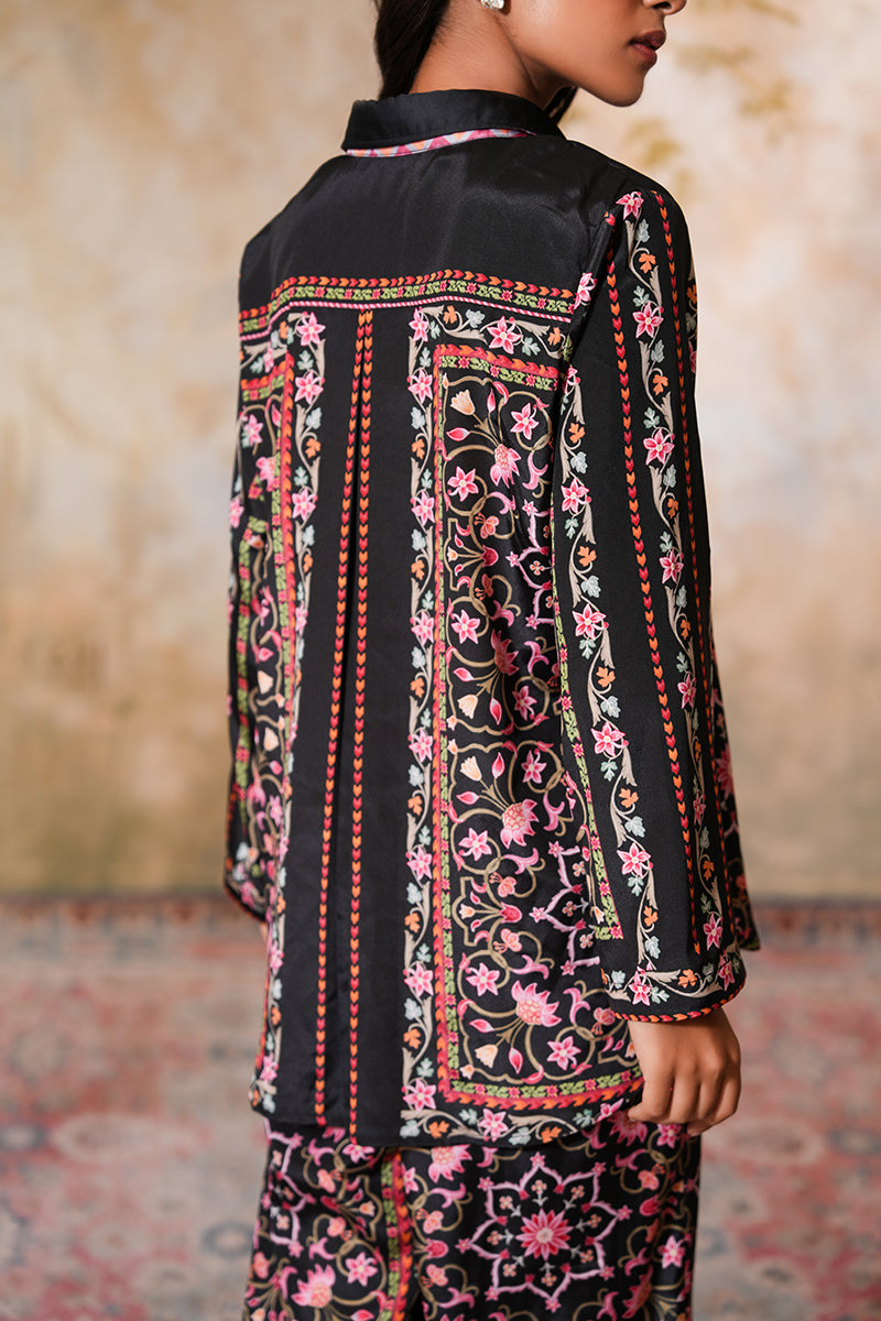 Bulbul Mahal Coord Set (Gulabi Savera by Unnati Garg)