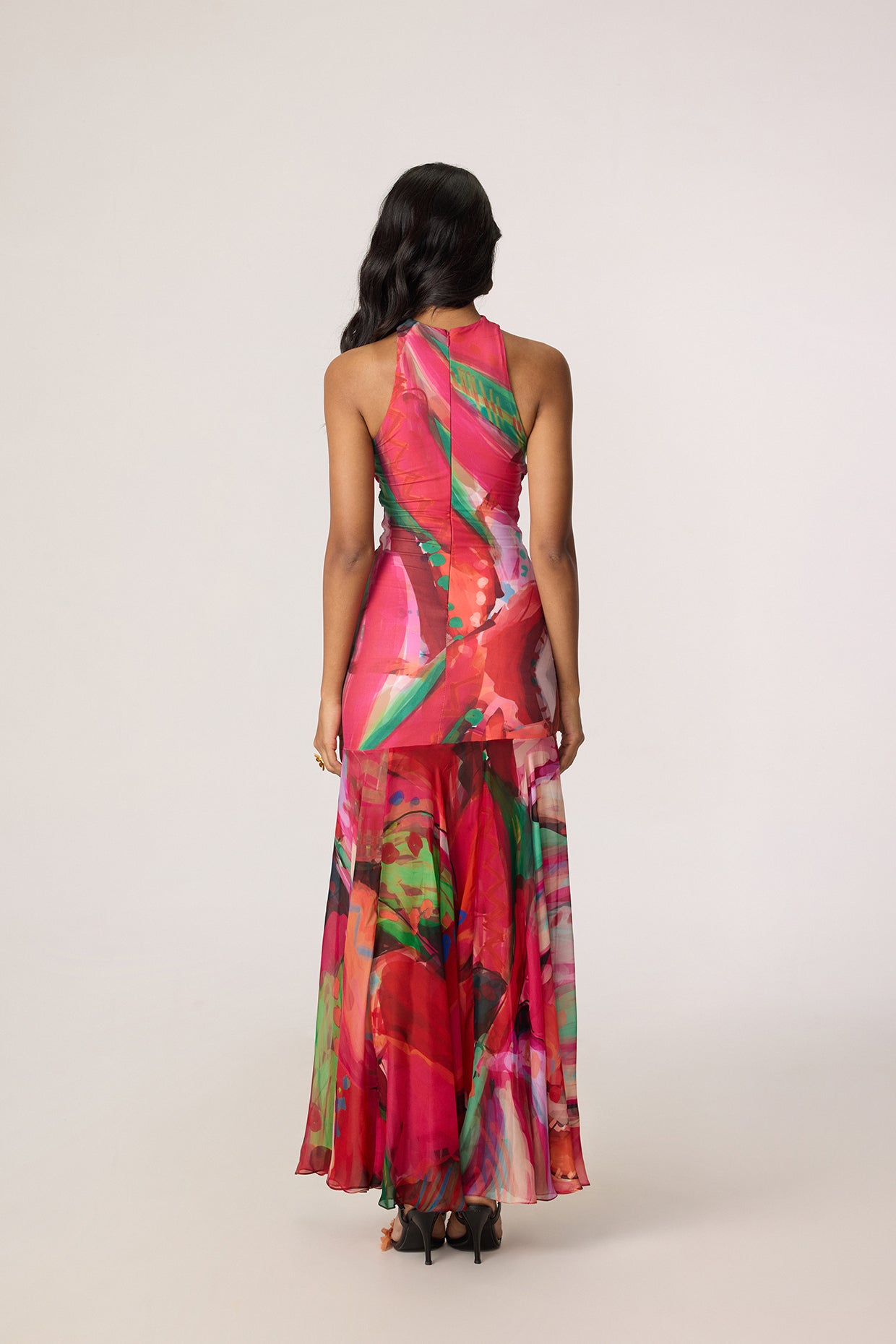 Gemma Dress - Tropica Pink- Saaksha KinniC