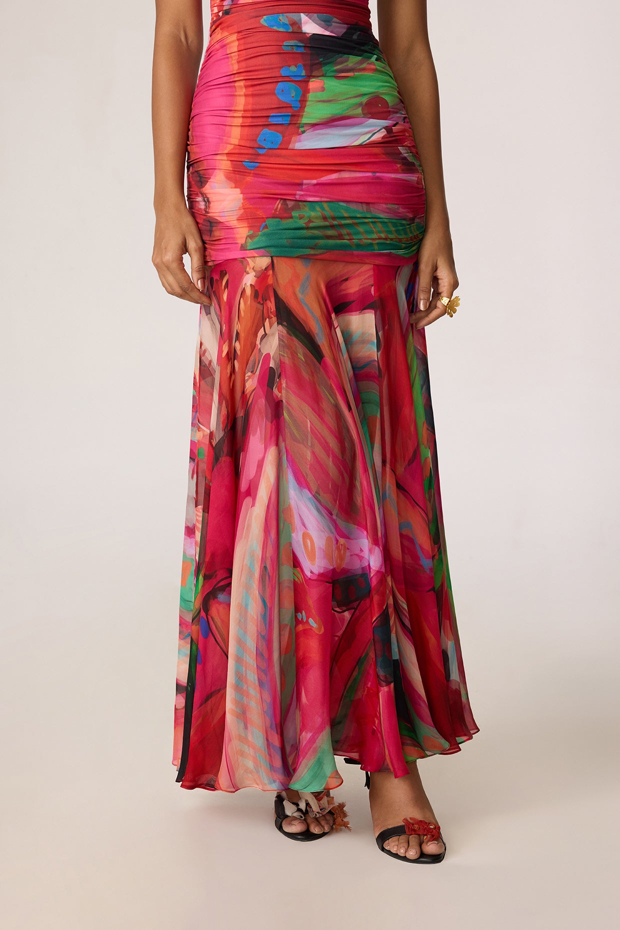 Gemma Dress - Tropica Pink- Saaksha KinniC