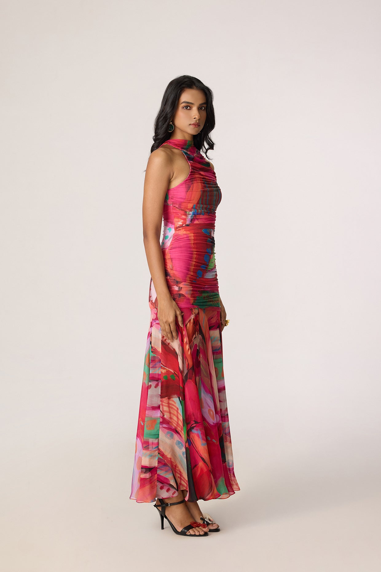Gemma Dress - Tropica Pink- Saaksha KinniC