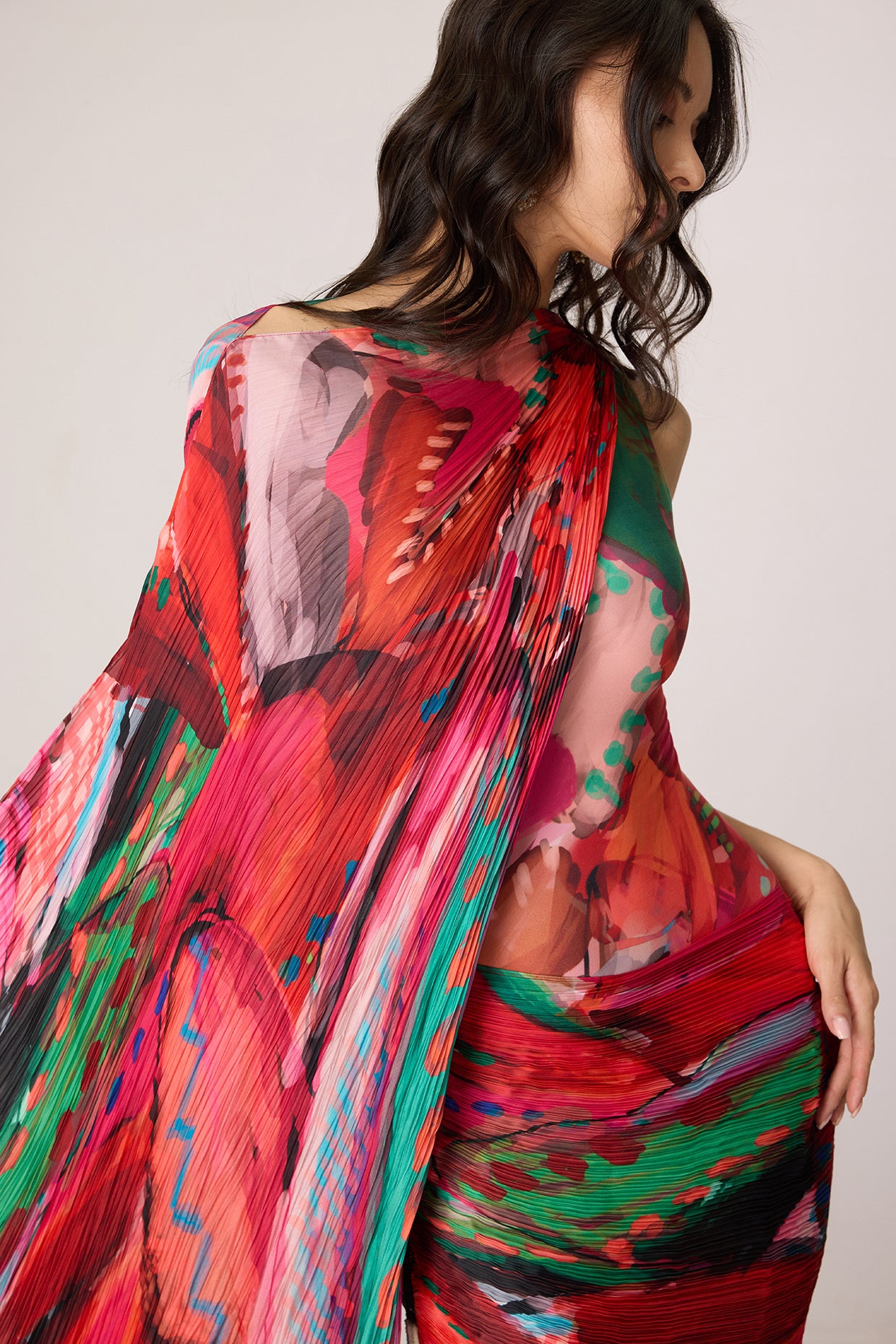 Valen Dress - Tropica Pink- Saaksha Kinni