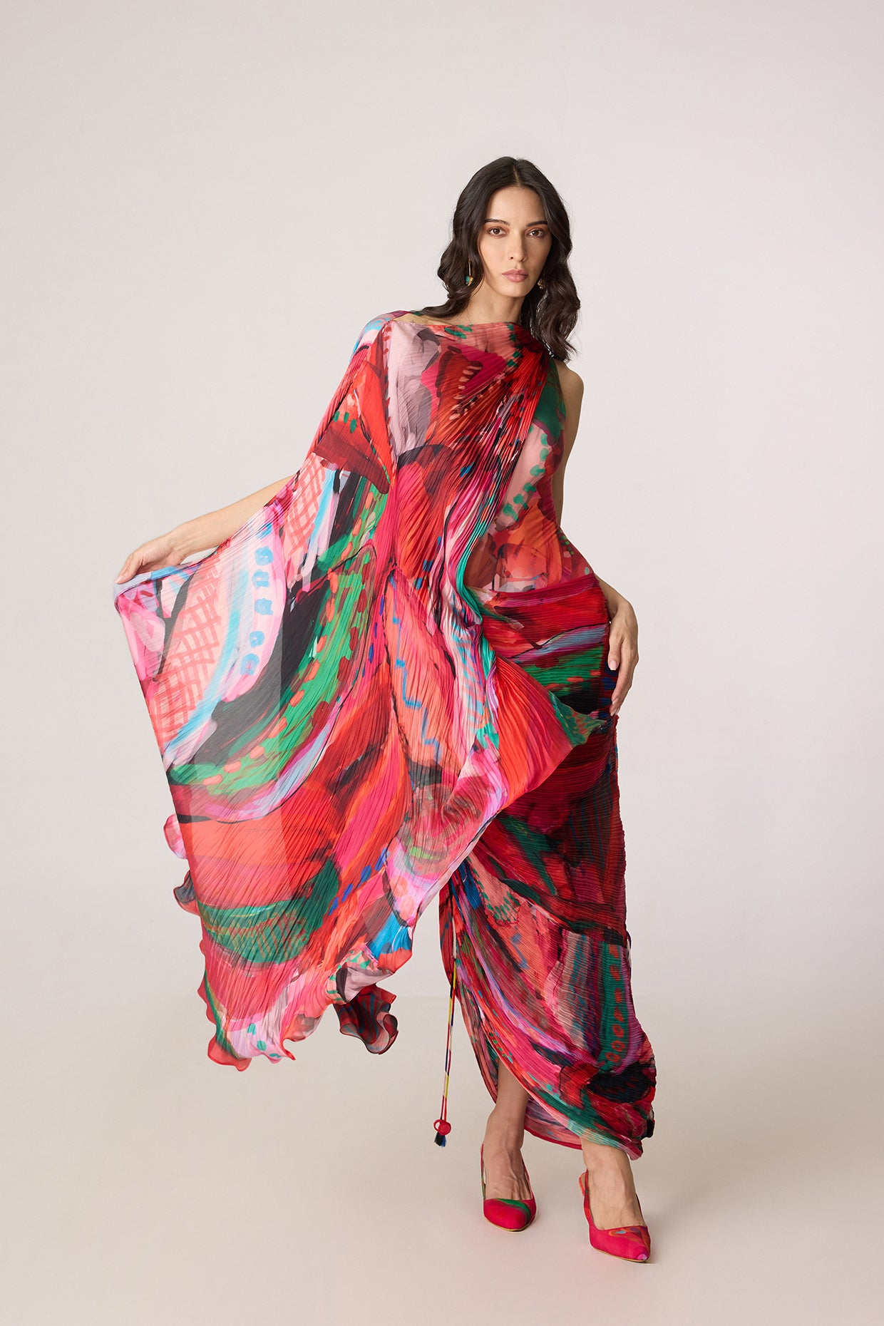 Valen Dress - Tropica Pink- Saaksha Kinni
