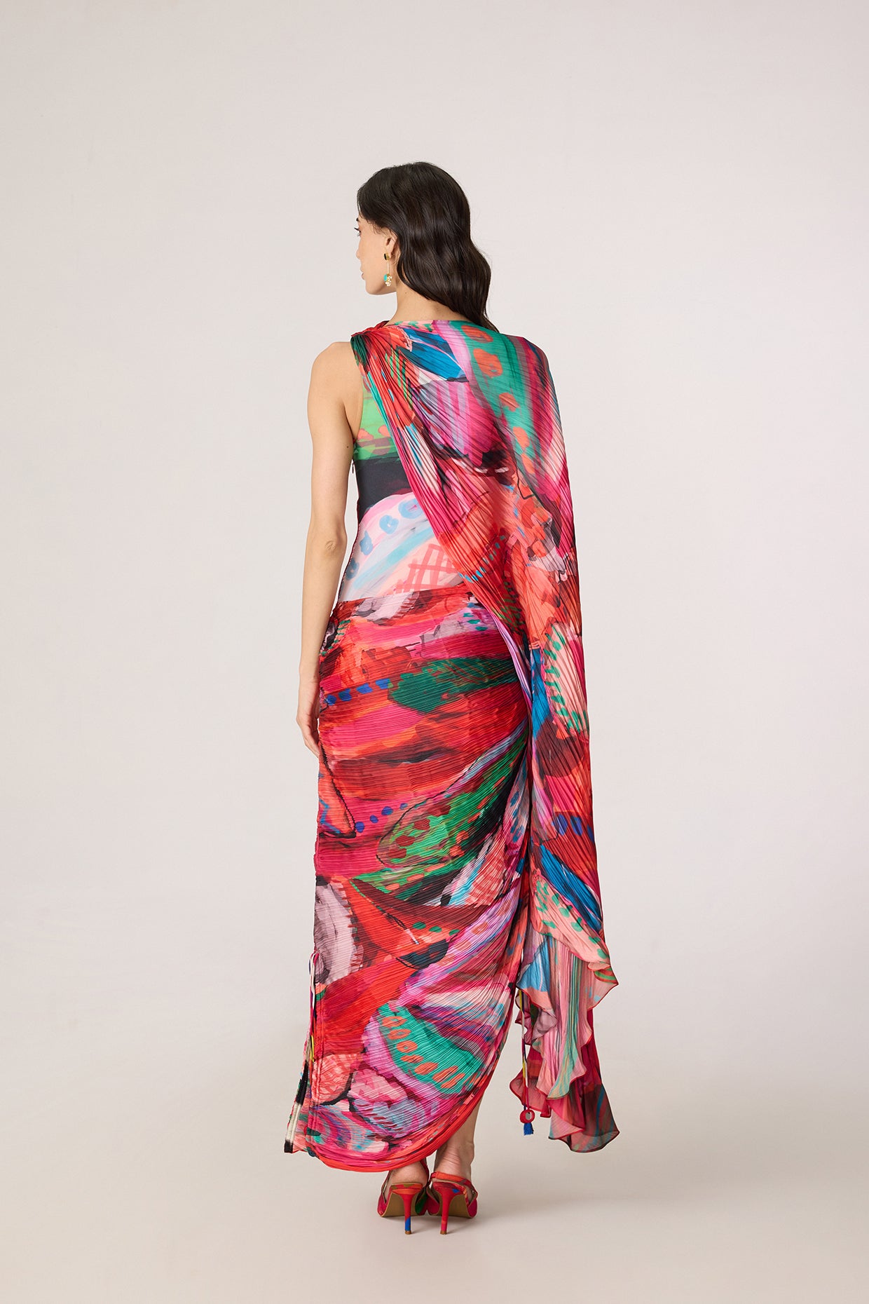 Valen Dress - Tropica Pink- Saaksha Kinni
