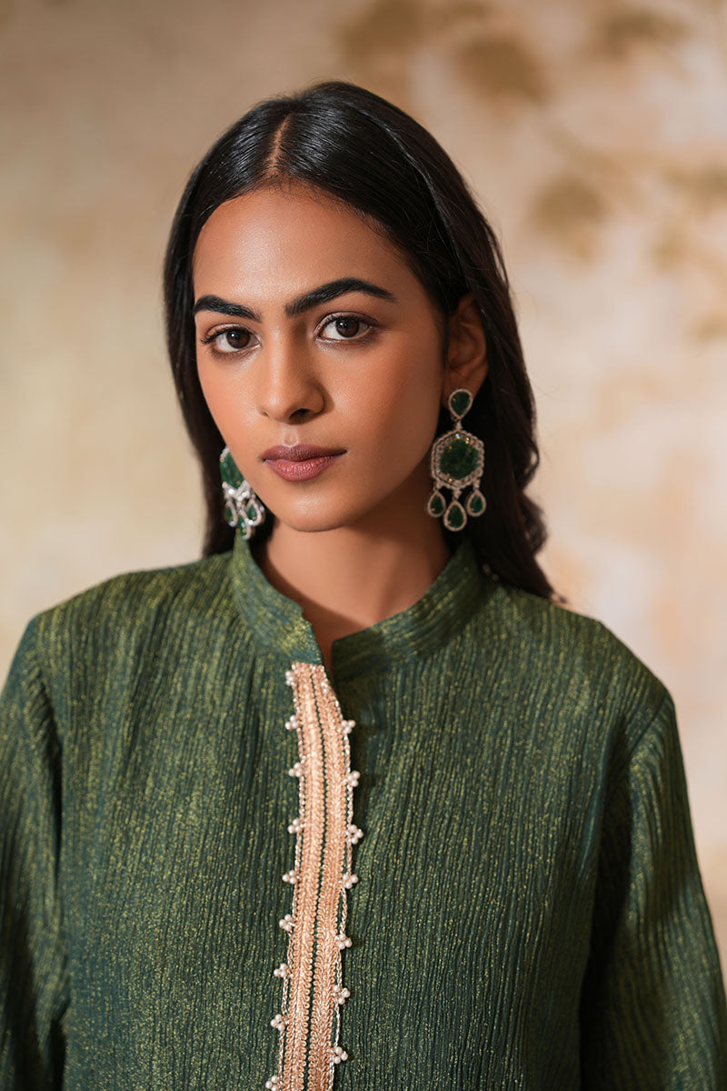 Bagh Tissue Silk Set (Gulabi Savera by Unnati Garg)