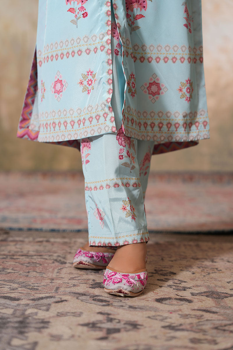 Asmaani Kali Coord Set (Gulabi Savera by Unnati Garg)