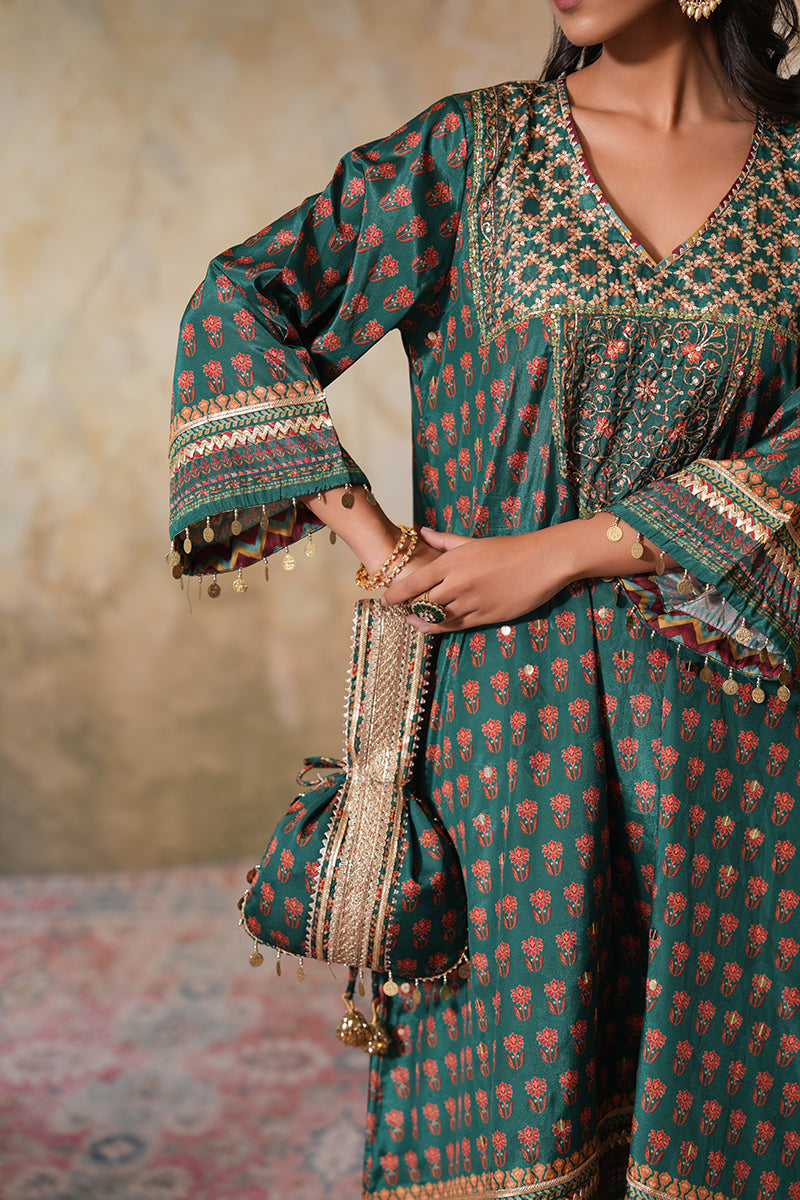 Gulnaz Sitara Kurta Set (Gulabi Savera by Unnati Garg)
