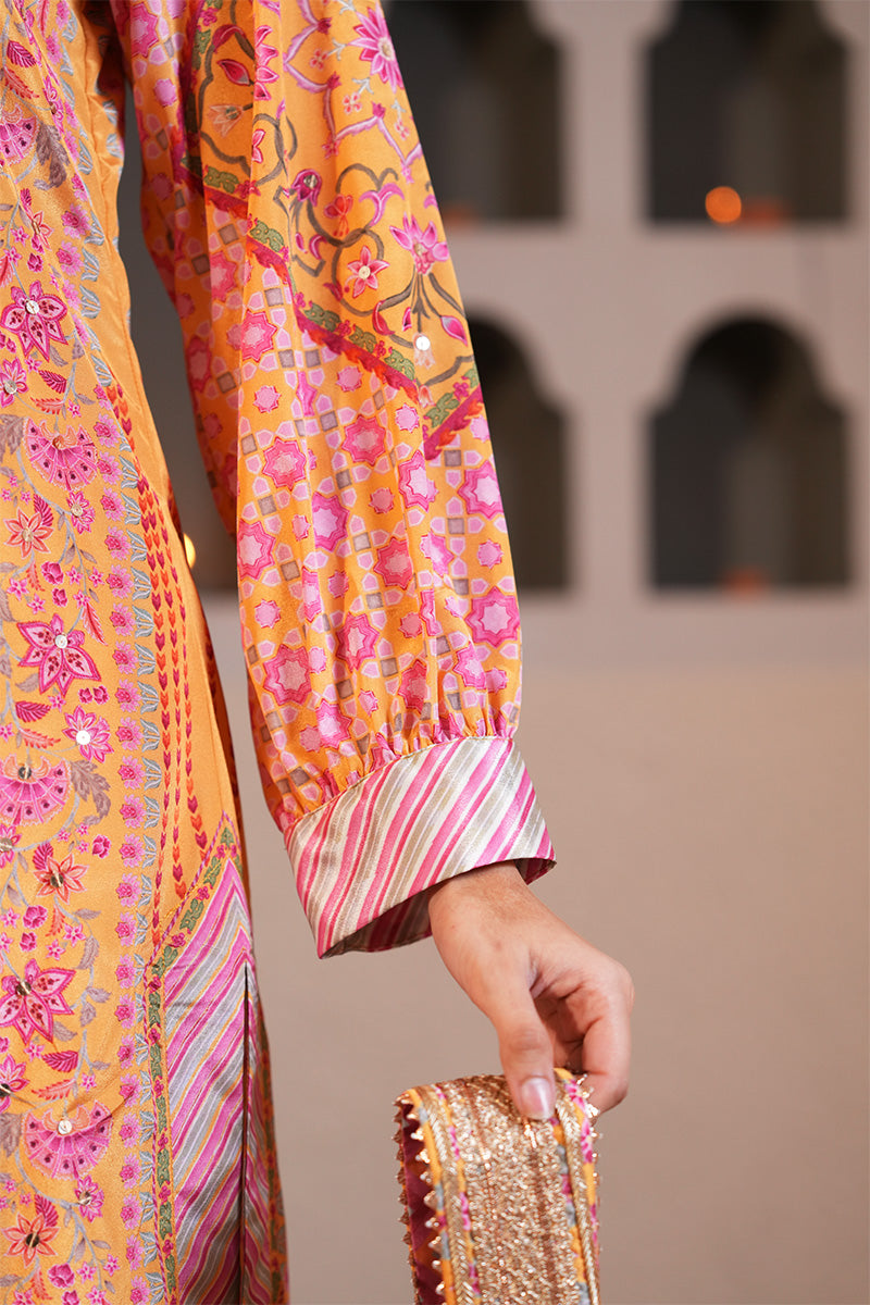 Mehreen Gulabi Kurta Set (Gulabi Savera by Unnati Garg)