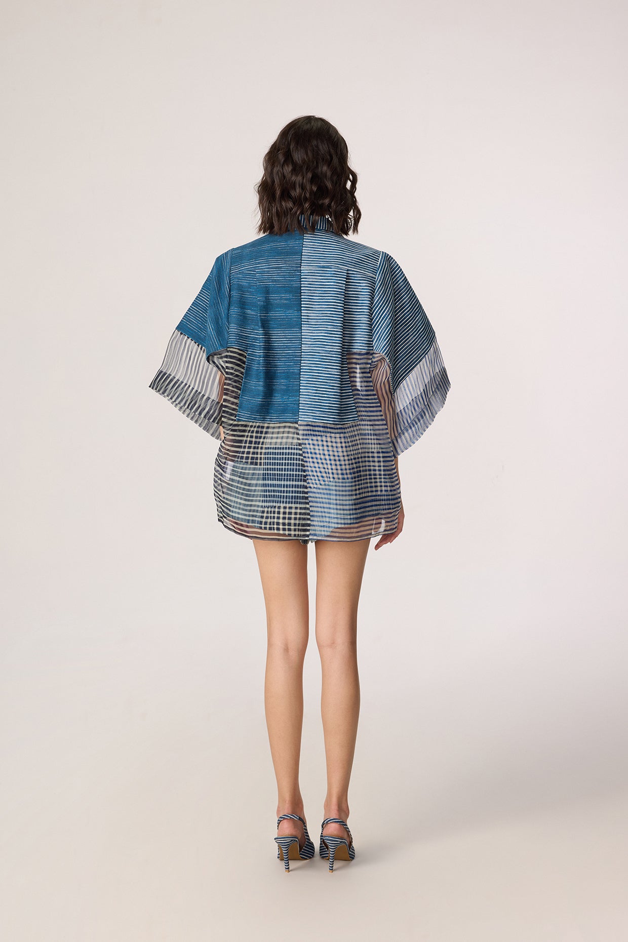 Bellamy Shirt & Emira Shorts (Dual Stripe Set)- Saaksha kinni