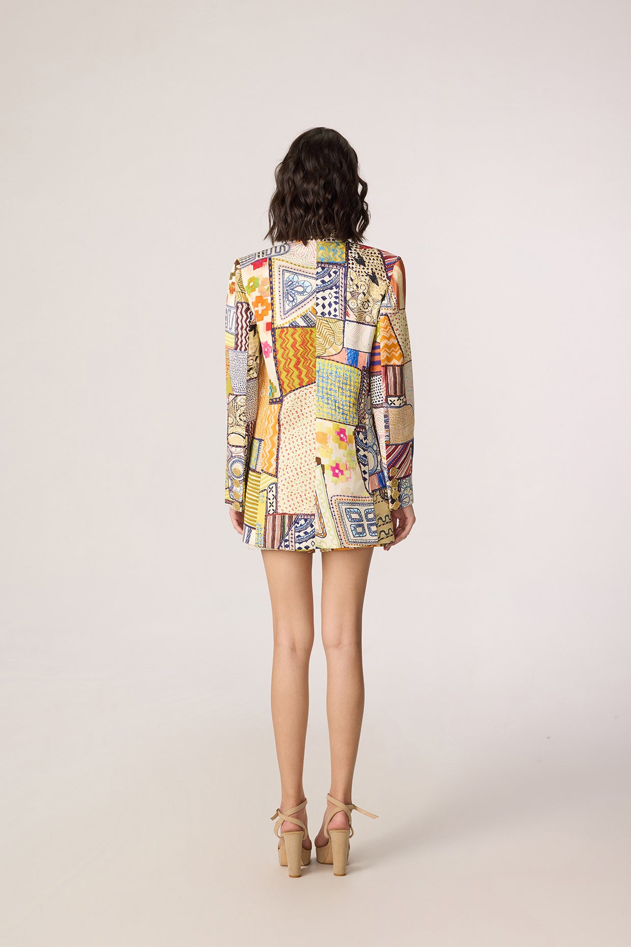 The Fusion Three-Piece Set (Rebekkah Blazer, Juniper Bustier & Cinnora Skort)- Saaksha kinni