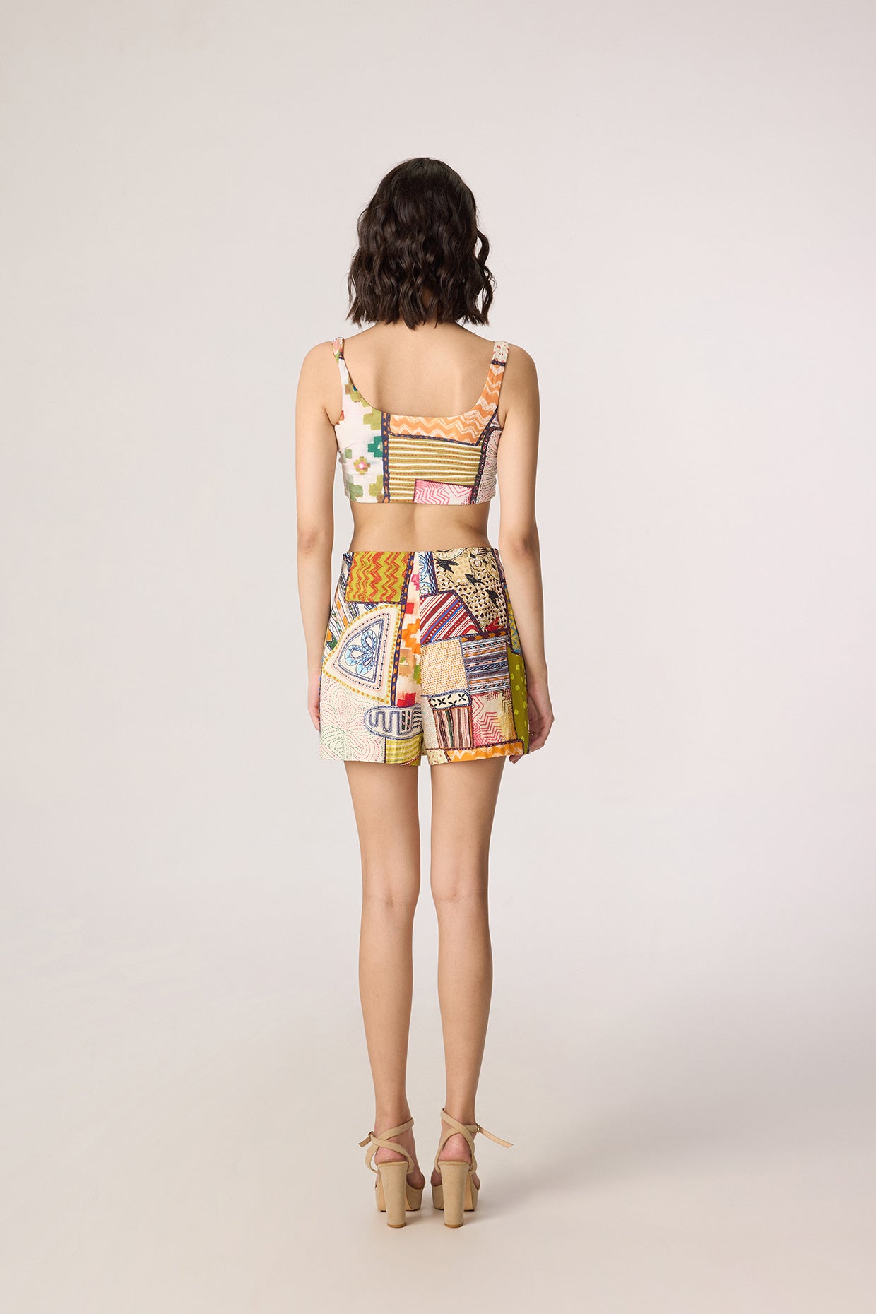 The Fusion Three-Piece Set (Rebekkah Blazer, Juniper Bustier & Cinnora Skort)- Saaksha kinni