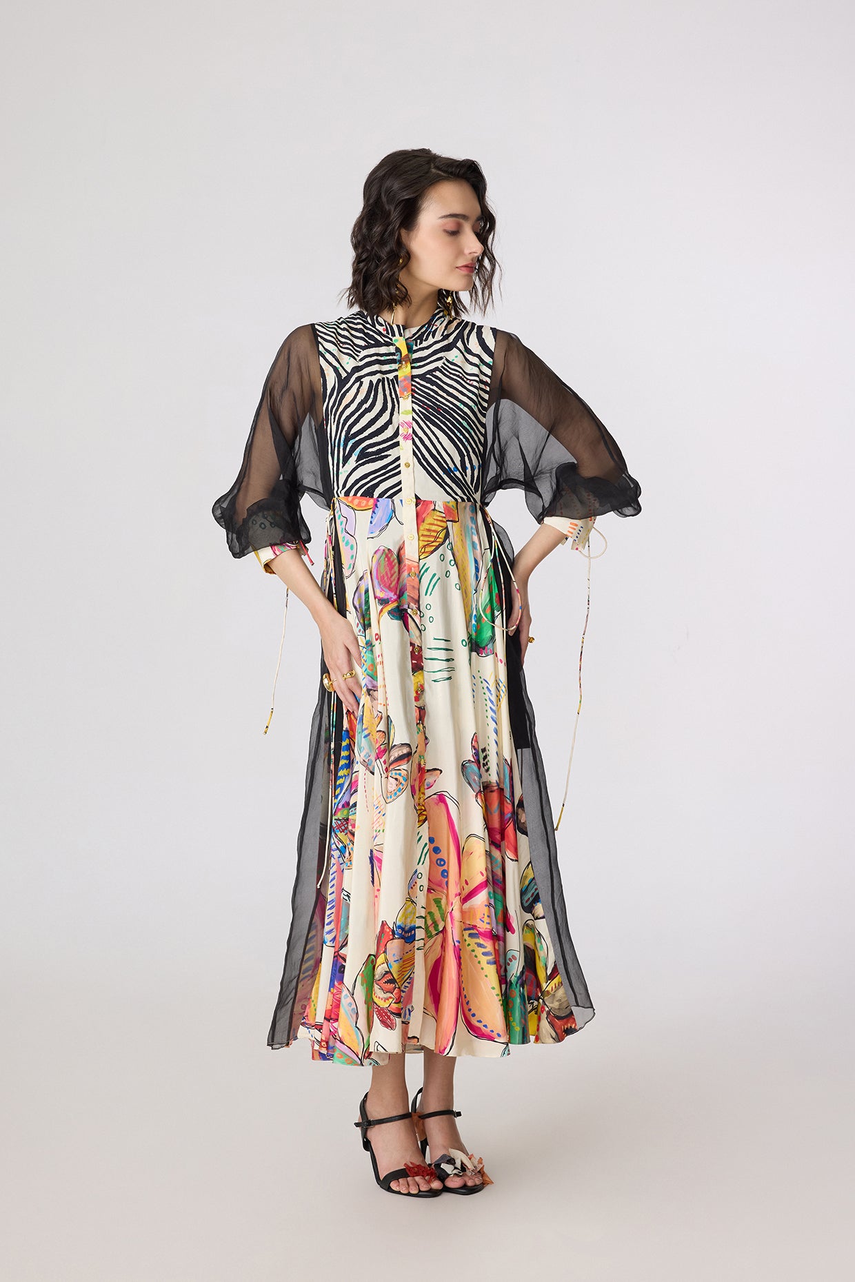 Sonam Dress (Includes Cotton Slip)- Saaksha Kinni