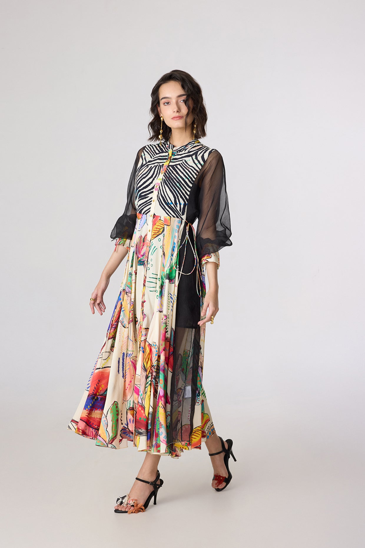 Sonam Dress (Includes Cotton Slip)- Saaksha Kinni