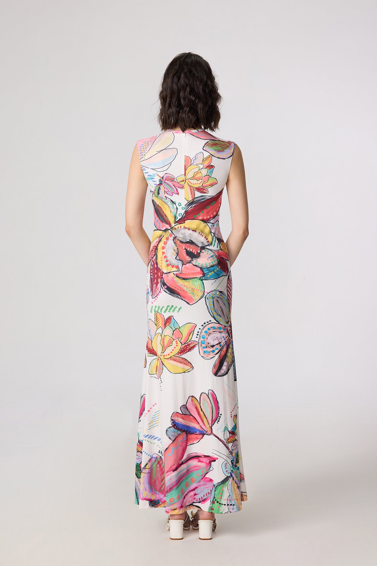Starlet Dress - Abstract Pastel- Saaksha Kinni