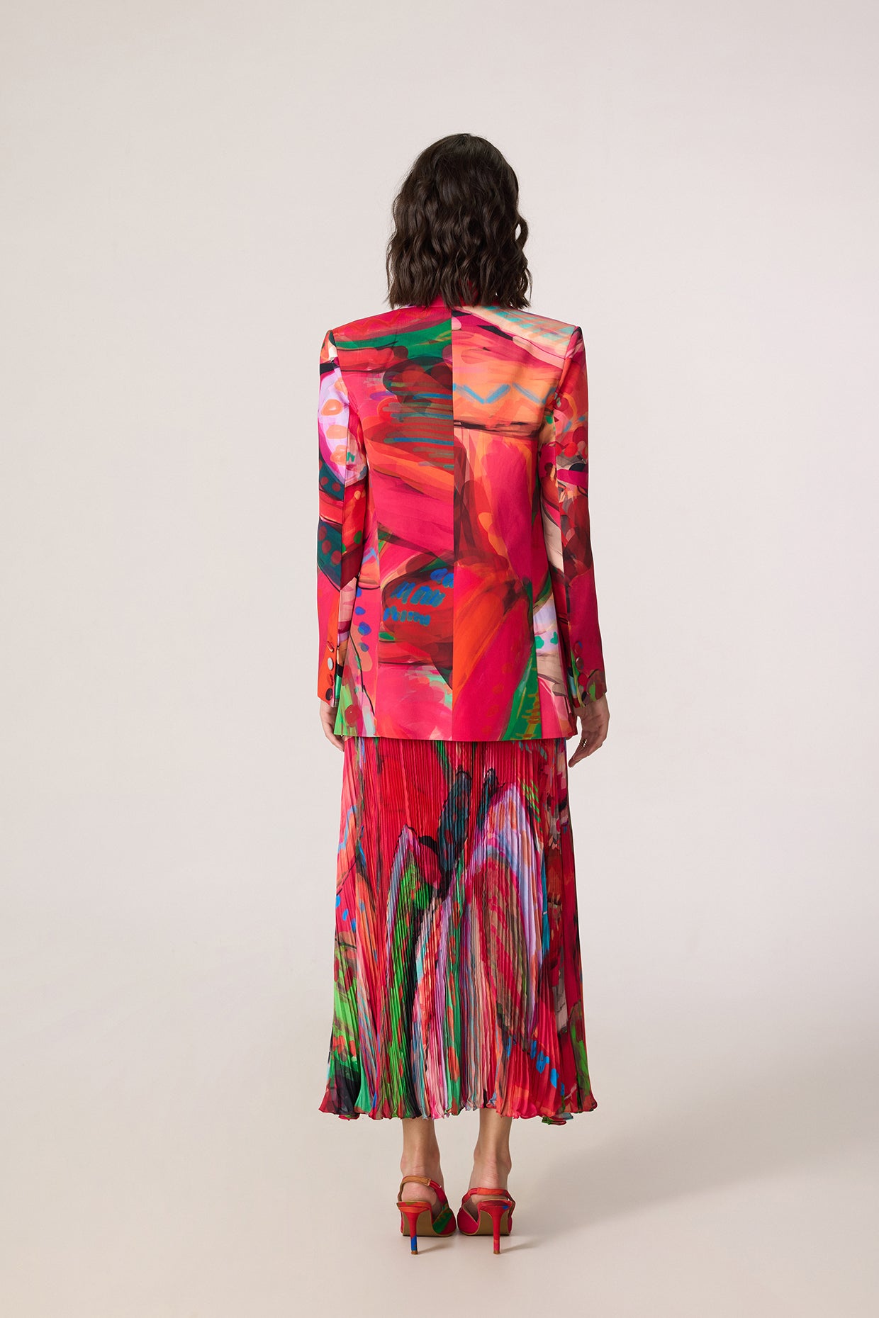The Tropica Trio (Rebekkah Blazer, Zavi Blouse & Zora Skirt)- Saaksha kinni
