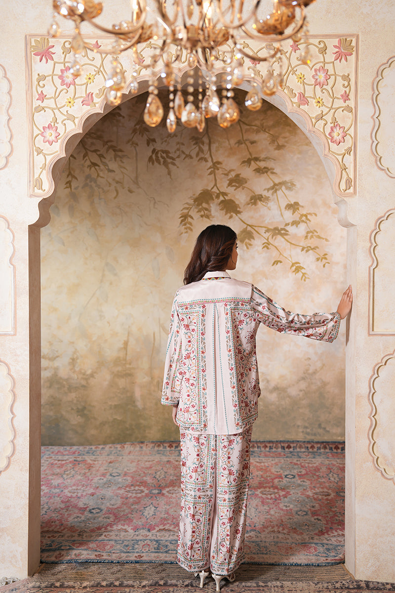 Shireen Mahal Coord Set (Gulabi Savera by Unnati Garg)