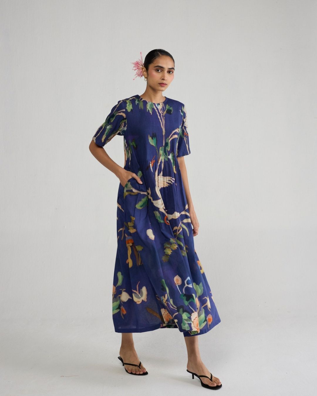 Fuji Pintucks Dress
