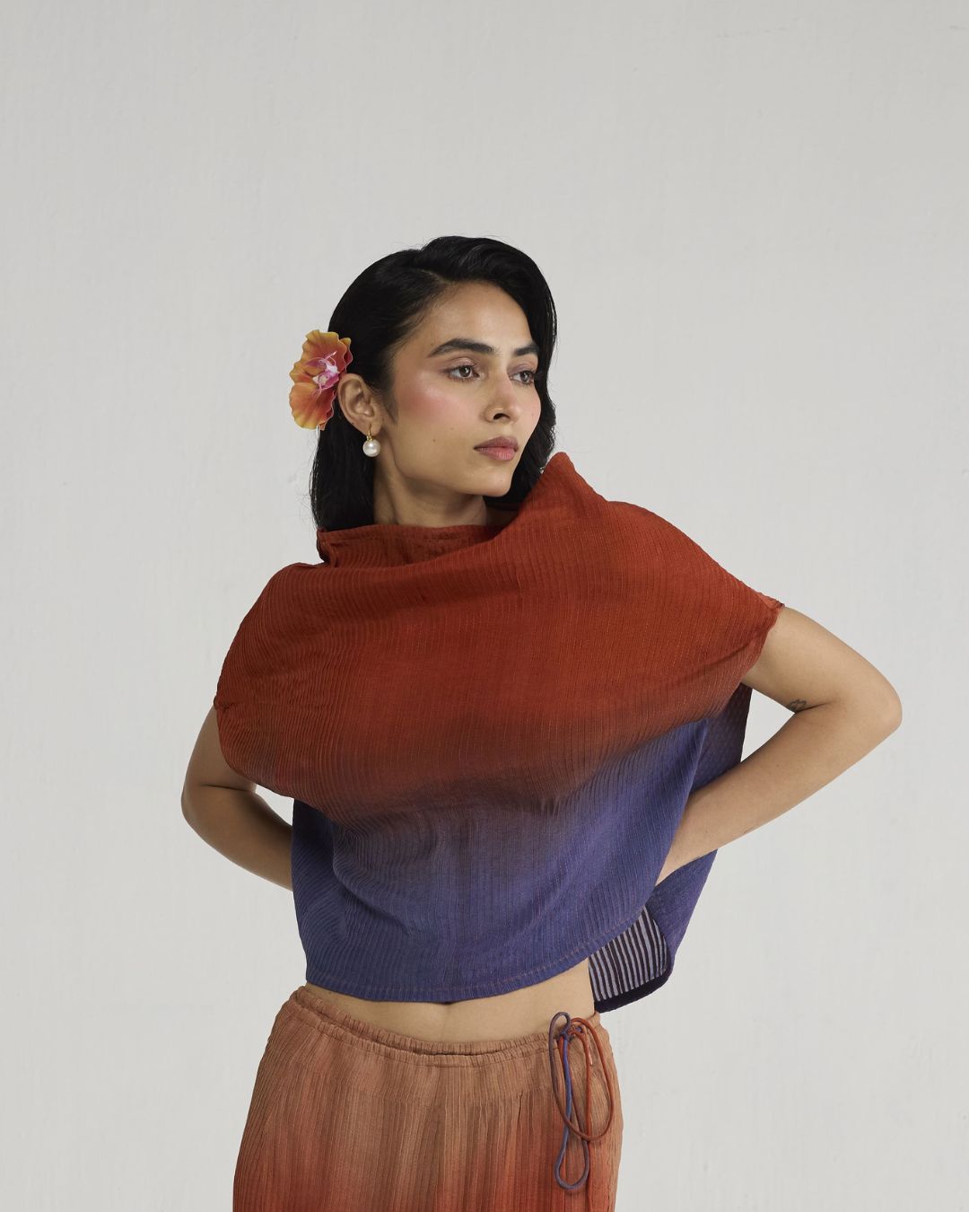 Ume Pintucks Top