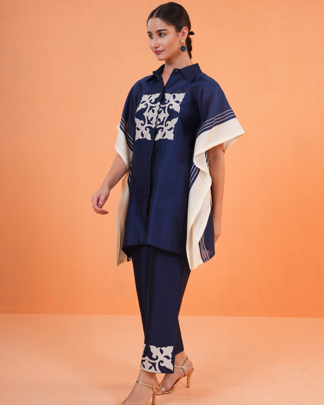 ORIGANI Blue Medina Tunic Set
