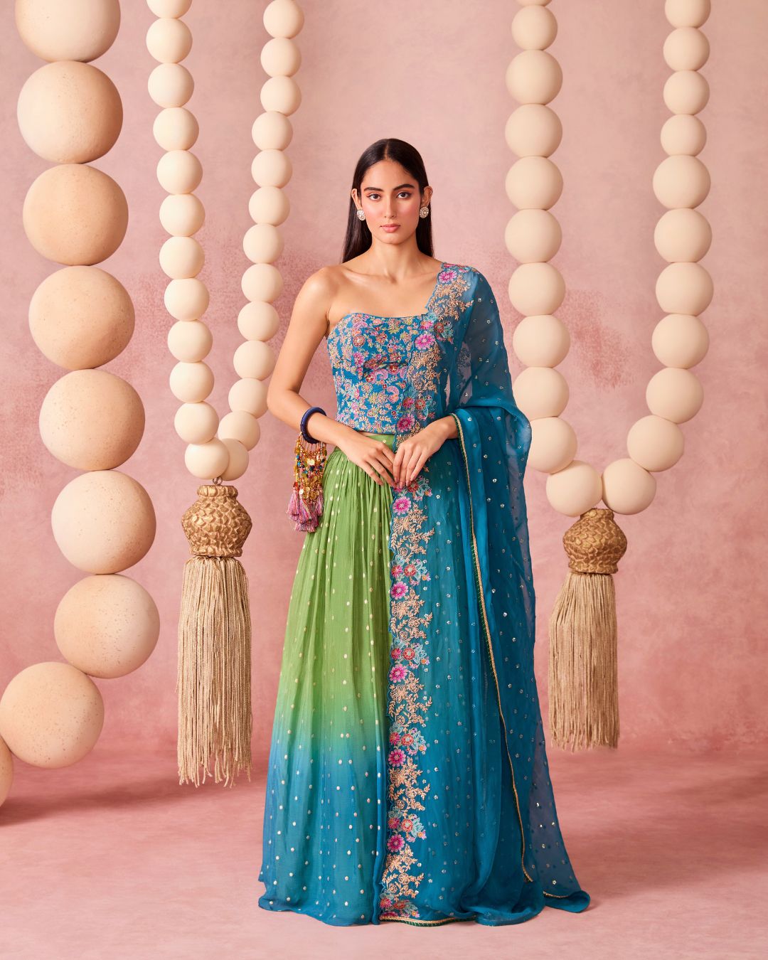 ITRA OMBRE LEHENGA