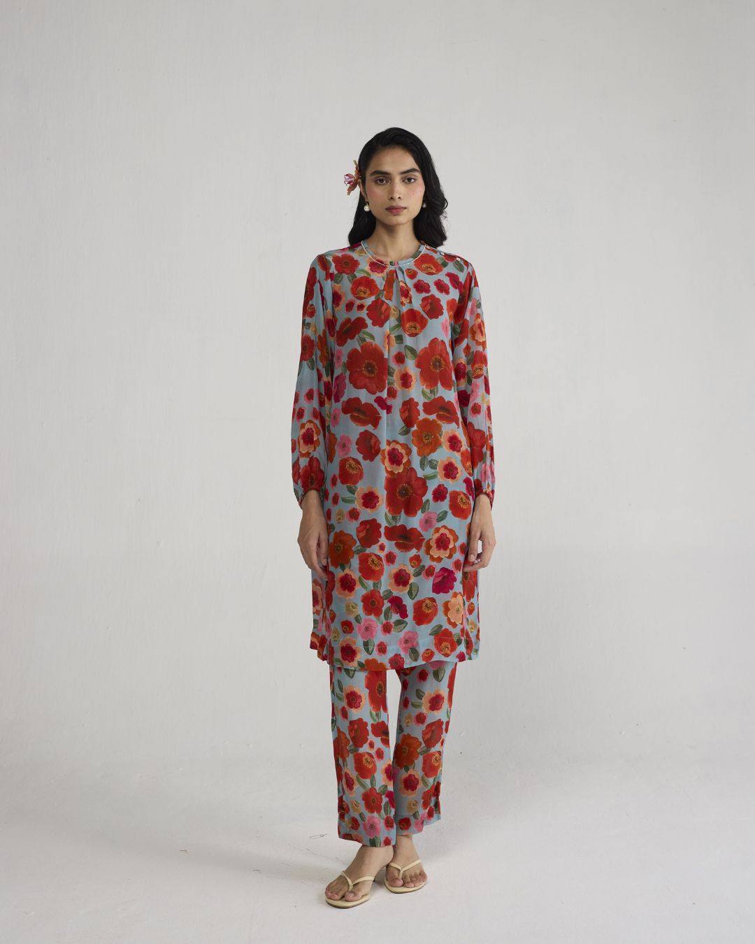 Haruka Crepe Kurta Set