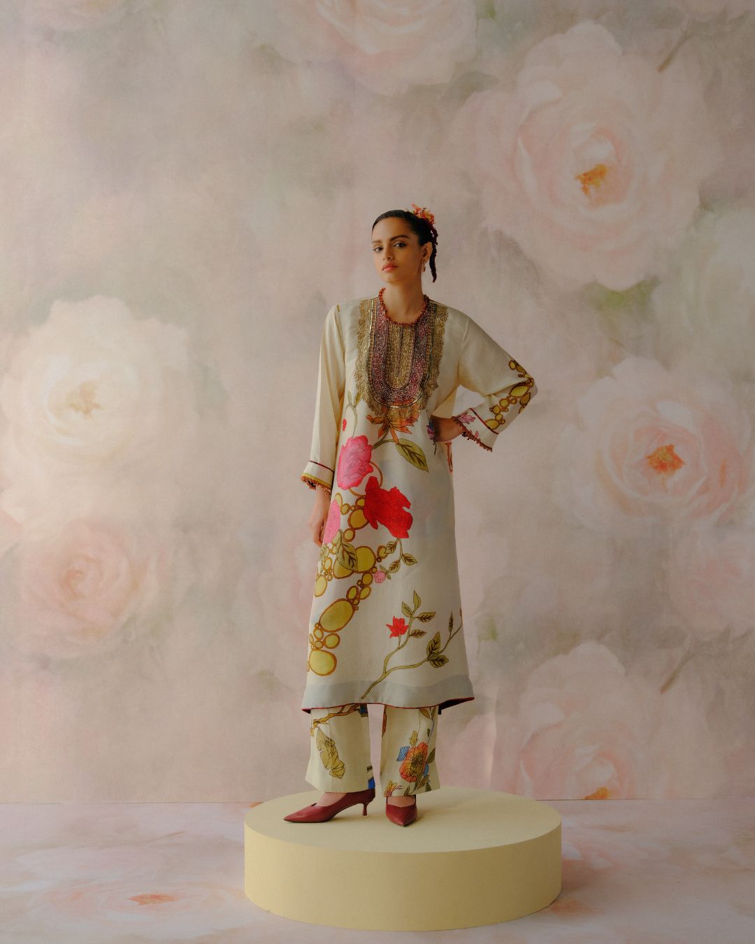 Poppy Trail Kurta Set