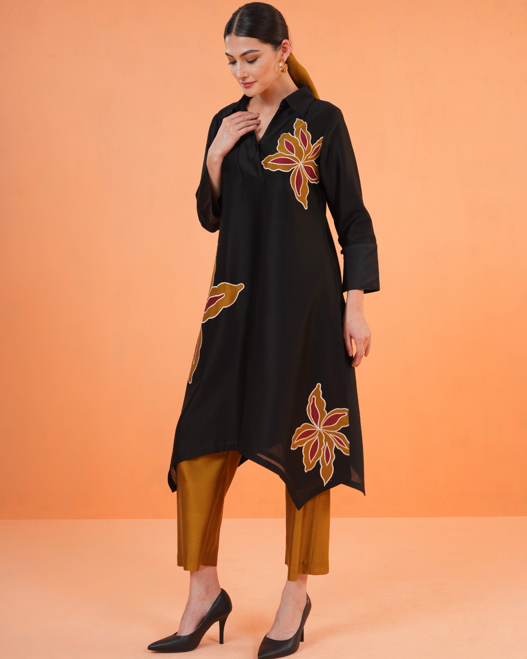 ORIGANI Black Desert Suit Set