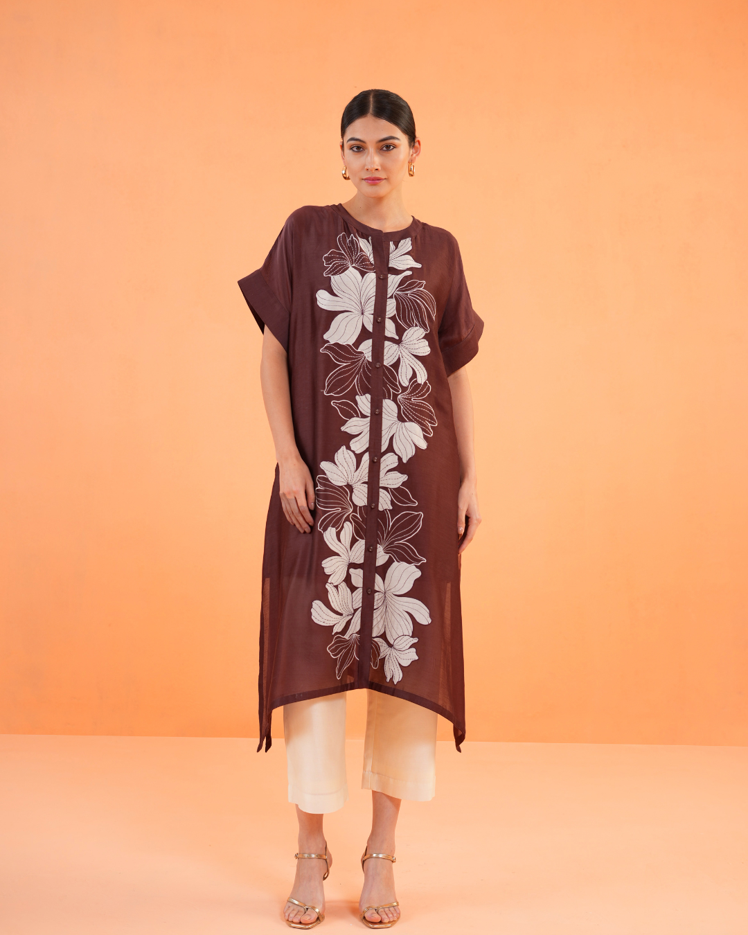 ORIGANI Brown Noir Suit Set