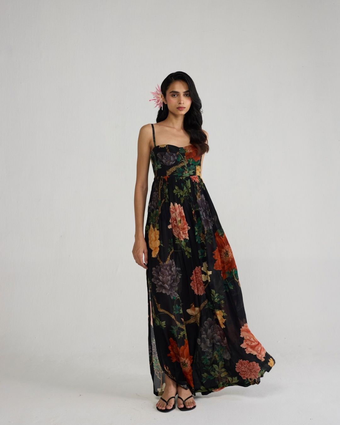 Himari Crepe Bralette Dress