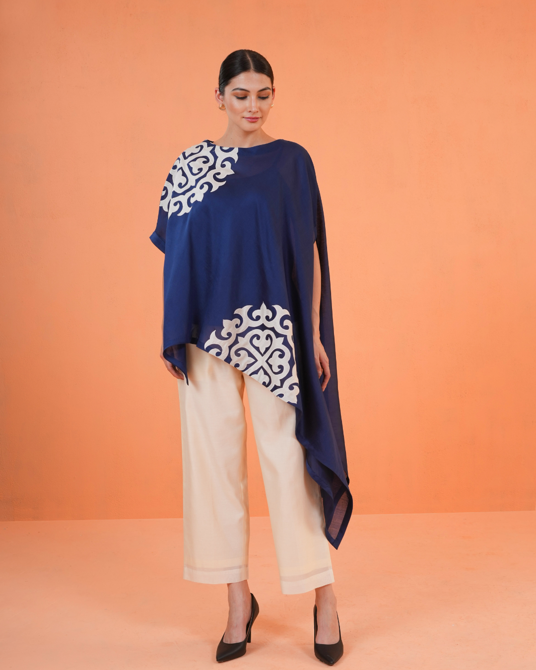 ORIGANI Blue Souk Tunic Set